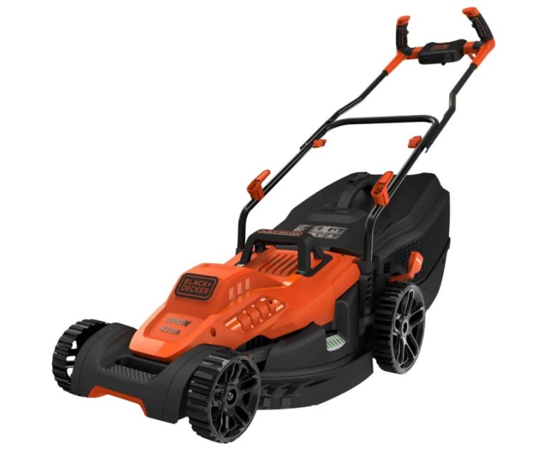 Zāles pļāvējs BLACK+DECKER Elektriskais zāles pļāvējs 1800 W, pļaušanas platums 42 cm BEMW481BH-QS