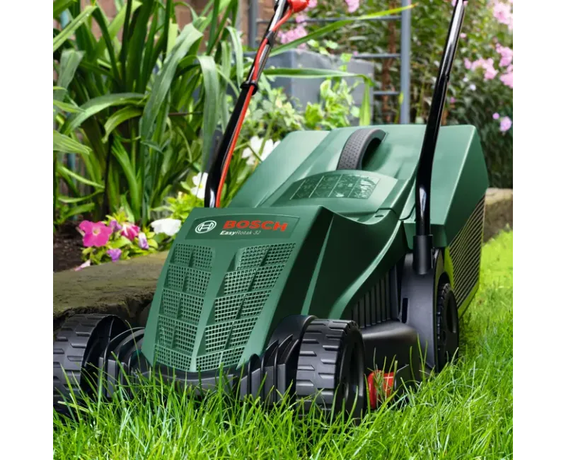 Газонокосилка Bosch 1300 Вт, ширина скашивания 34 см, артикул 06008A6401