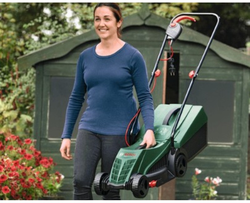 Газонокосилка Bosch Электрическая  1200 Вт, ширина скашивания 32 см, артикул 06008A6303