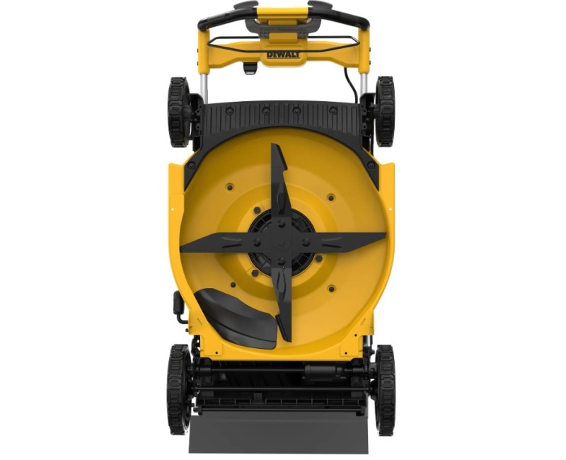 Zāles pļāvējs DeWALT 18 V akumulatora, 53 cm pļaušanas platums, ar piedziņu, 2 x 8,0 Ah XR akumulatori, DCMWSP156W2 lādētājs
