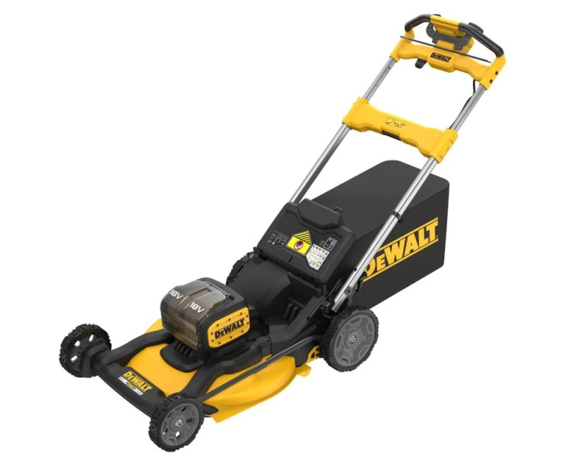 Газонокосилка DeWALT 18 В, аккумуляторная, ширина скашивания 53 см, с приводом, без аккумулятора и зарядка DCMWSP156N