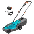Zāles pļāvējs Gardena 18 V PowerMax 30/18V P4A, pļaušanas platums 30 cm, 1 x 4,0 Ah akumulators, lādētājs 14630-20