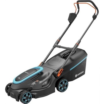 Zāles pļāvējs Gardena 18 V PowerMax 37/36V P4A, pļaušanas platums 37 cm, 2 x 4,0 Ah akumulatori, lādētājs 14638-20