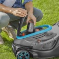 Zāles pļāvējs Gardena 18 V PowerMax 37/36V P4A, pļaušanas platums 37 cm, 2 x 4,0 Ah akumulatori, lādētājs 14638-20