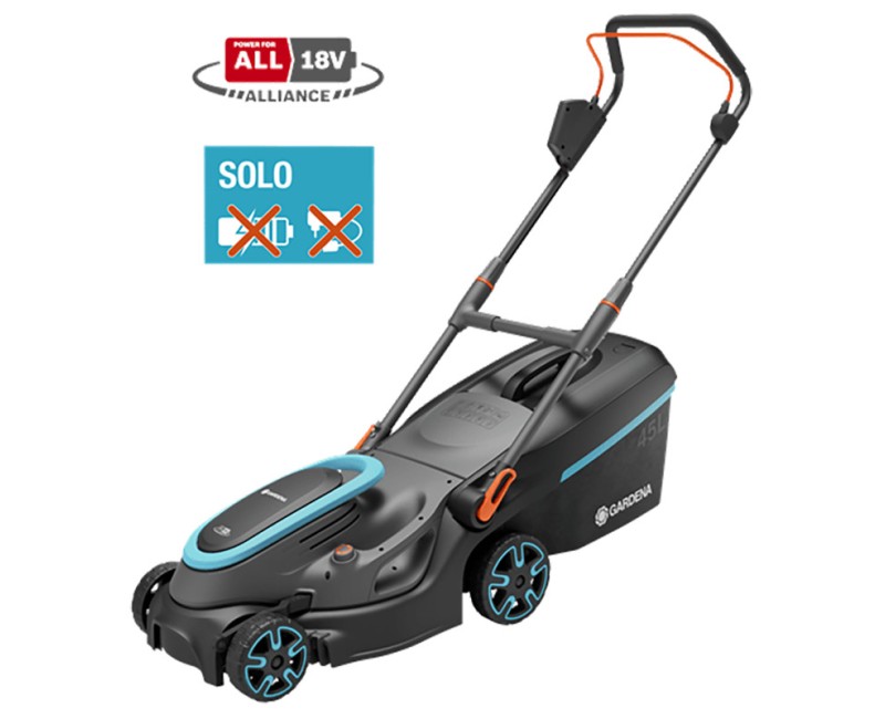 Zāles pļāvējs Gardena 18 V PowerMax 37/36V P4A, pļaušanas platums 37 cm, bez akumulatora un lādētāja 14638-55