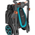 Zāles pļāvējs Gardena 18 V  PowerMax Duo 46/36V, pļaušanas platums 46 cm, 2 x P4A PBA 2,5 Ah akumulatori, lādētājs 14646-65