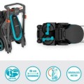 Zāles pļāvējs Gardena 18 V  PowerMax Duo 46/36V, pļaušanas platums 46 cm, 2 x P4A PBA 2,5 Ah akumulatori, lādētājs 14646-65