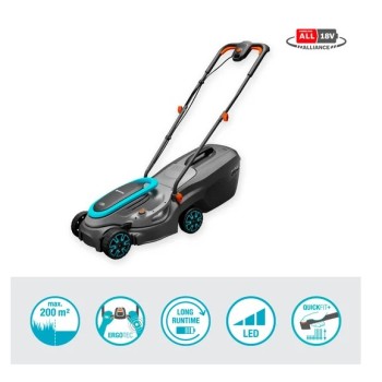 Zāles pļāvējs Gardena 18 V PowerMax, pļaušanas platums 32 cm, 1 x 4,0 Ah akumulators, lādētājs 14632-20