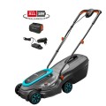 Zāles pļāvējs Gardena 18 V PowerMax, pļaušanas platums 32 cm, 1 x 4,0 Ah akumulators, lādētājs 14632-20