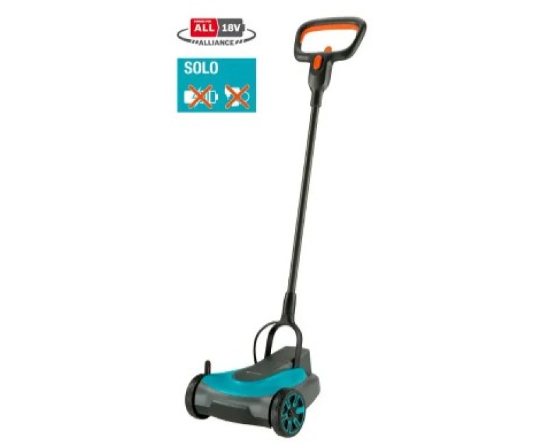 Gardena 18 V akumuliatorinis vejapjovė HandyMower 22/18 V P4A, pjovimo plotis 22 cm, be akumuliatoriaus ir kroviklio 14620-55