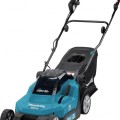Zāles pļāvējs Makita 18 V akumulatora, 38 cm pļaušanas platums, 2 x 5,0 Ah LXT akumulatori, DLM382PT2 lādētājs