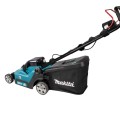 Zāles pļāvējs Makita 18 V akumulatora, 38 cm pļaušanas platums, 2x litija jonu LXT 4,0 Ah akumulatori, DLM382CM2 lādētājs