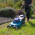 Zāles pļāvējs Makita 18 V akumulatora, 38 cm pļaušanas platums, bez akumulatora un lādētāja DLM382Z