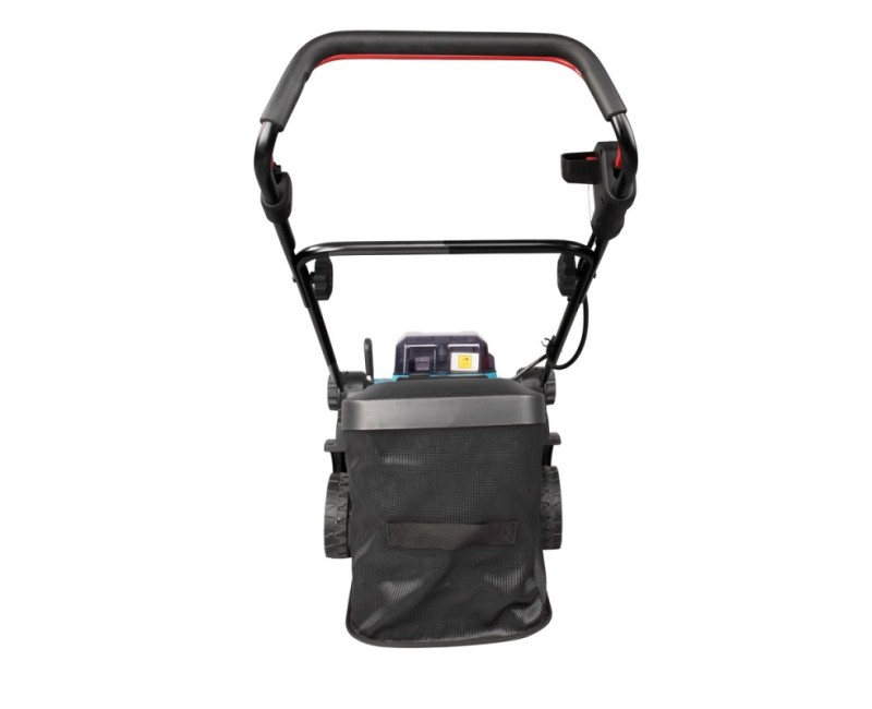 Zāles pļāvējs Makita 18 V akumulatora, 43 cm pļaušanas platums, 2 x LXT 5,0 Ah akumulatori, DLM432CT2 lādētājs