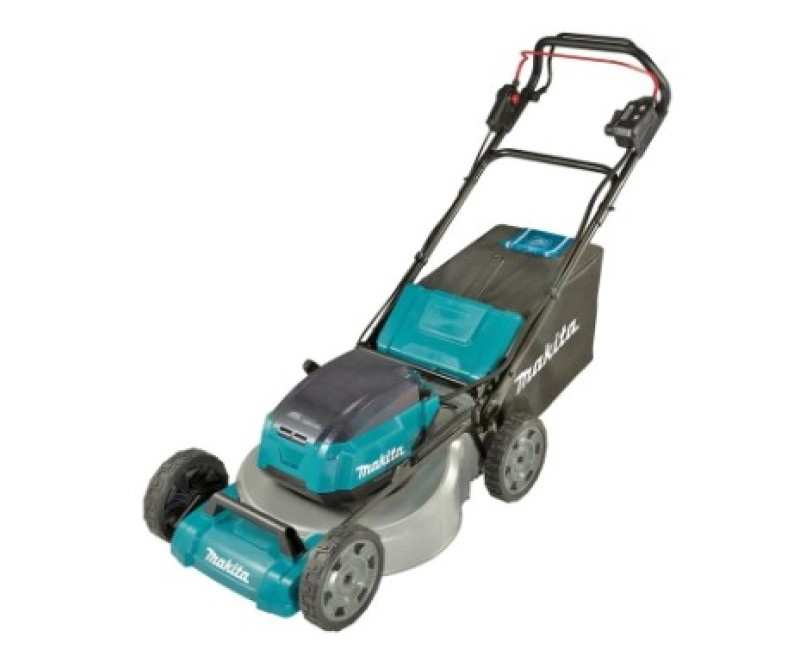 Газонокосилка Makita 18 В, аккумуляторная, ширина скашивания 46 см, с приводом, без аккумулятора и зарядка DLM465Z