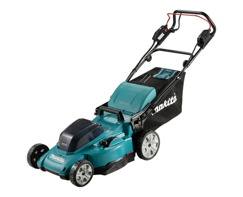 Žoliapjovė Makita 18 V akum., 48 cm pjovimo plotis, varoma, be akum. ir krov., DLM481Z