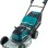 Zāles pļāvējs Makita 18 V akumulatora, 53 cm pļaušanas platums, ar piedziņu, bez akumulatora un lādētāja DLM537Z