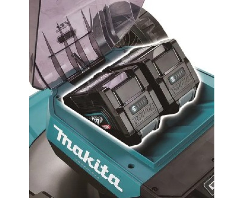 Газонокосилка Makita 40 В, ширина скашивания 53 см, с приводом, без аккумулятора и зарядка LM002GZ