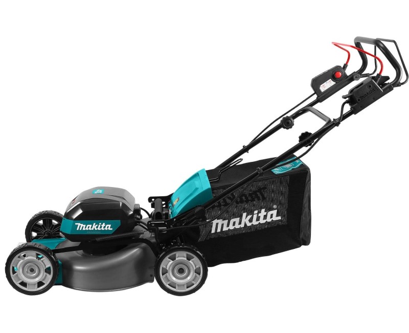Zāles pļāvējs Makita 40 V akumulatora zāles pļāvējs, 48 ​​cm pļaušanas platums, ar piedziņu, bez akumulatora un lādētāja LM001GZ