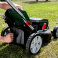 Газонокосилка Metabo 36 В, ширина скашивания 46 см, 2 аккумулятор 5,2 Ач, зарядка 601606650