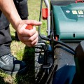 Газонокосилка Metabo 36 В, ширина скашивания 46 см, 2 аккумулятор 5,2 Ач, зарядка 601606650