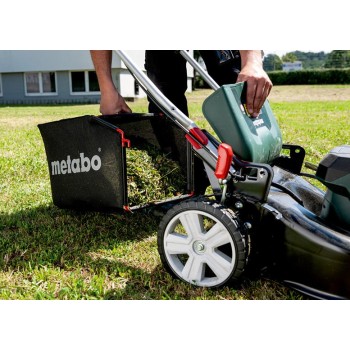 Zāles pļāvējs Metabo  36 V akumulatora, 46 cm pļaušanas platums, bez akumulatora un lādētāja 601606850