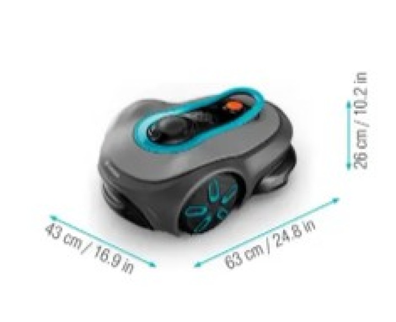 Газонокосилка Робот  Gardena SILENO Smart SILENO free 800, зарядная станция 19922-32