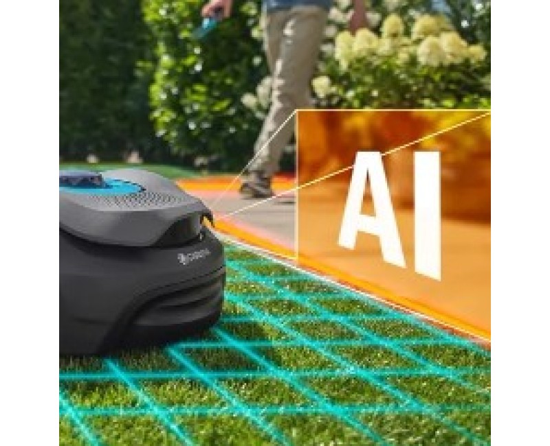 Газонокосилка РоботGardena SILENO Smart SILENO Sense 600, зарядная станция 19942-32
