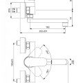 Izlietnes maisītājs Ideal Standard Ceraflex Hromēts B1717AA