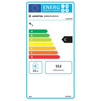 Elektriskais Ūdens Sildītājs (Boilers) ARISTON ANDRIS R 30 virs izlietnes 30L (3100338)