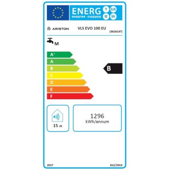 Elektrinis Vandens Šildytuvas (Boileris) ARISTON VELIS EVO 100 EU 80L vertikalus / horizontalus (3626147)
