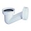 Vannas sifons Wirquin, Balts 30723226
