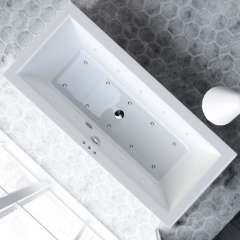 Hidromasāžas vanna O'Design Acanthe Essentiel, 1700x800mm, 6 hidro sprauslas, 560W