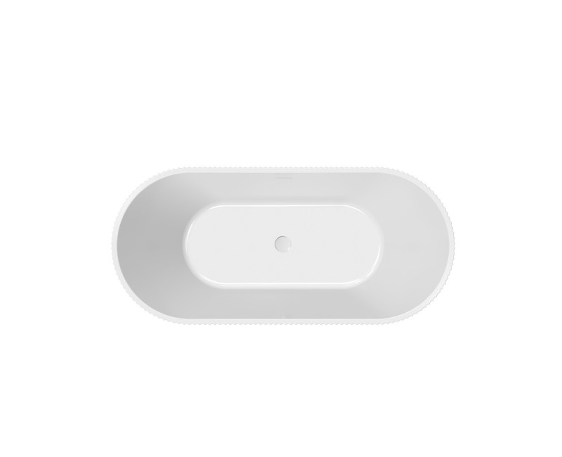 Brīvi stāvoša Vanna O'Design HARESI-M 1700x800mm H=550mm Akrila, Balta matēta