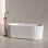Brīvi stāvoša Vanna O'Design HARESI-M 1700x800mm H=550mm Akrila, Balta matēta