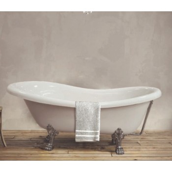 Brīvi stāvoša Vanna O'Design ULYSSE 1695x810mm H=665/605mm Akrila, Balta