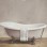Brīvi stāvoša Vanna O'Design ULYSSE 1695x810mm H=665/605mm Akrila, Balta