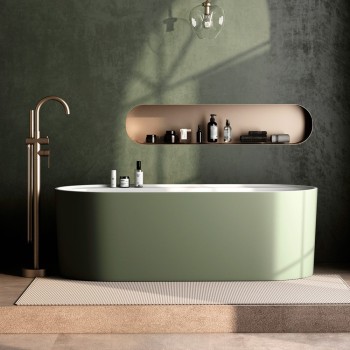 Brīvi stāvoša Vanna O'Design IDYLLE GA 1700x750mm H=550mm Akrila, Galet matt