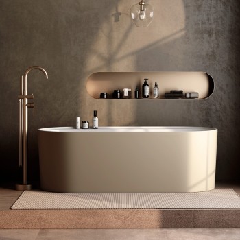 Brīvi stāvoša Vanna O'Design IDYLLE VO 1700x750mm H=550mm Akrila, Olive matt