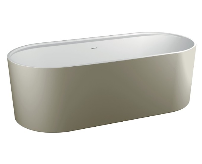 Brīvi stāvoša Vanna O'Design IDYLLE VO 1700x750mm H=550mm Akrila, Olive matt