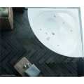 Hidromasāžas vanna O'Design Lips Serenite, 1600x1600mm, 6 hidro un 10 gaisa sprauslas, 1150W