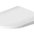 Tualetes poda komplekts TECEbase rāmis ar Duravit D-Neo Rimless podu, SoftClose Slim vāku un TECEnow Melnu pogu