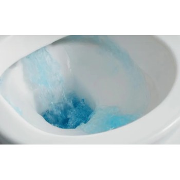 Tualetes poda komplekts TECEbase rāmis ar Kielle Oudee Rimless podu, SoftClose vāku un TECEnow Hromētu pogu
