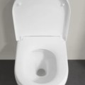 Tualetes poda komplekts TECEbase rāmis ar Villeroy & Boch Architectura Rimless podu, SoftClose vāku un TECEnow Hromētu pogu