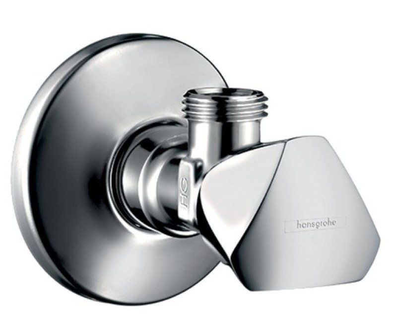 Вентил Hansgrohe E угловой, хром 13902000