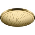 Душевая головка Hansgrohe Croma Showerhead 280, EcoSmart, полированное золото 26221990