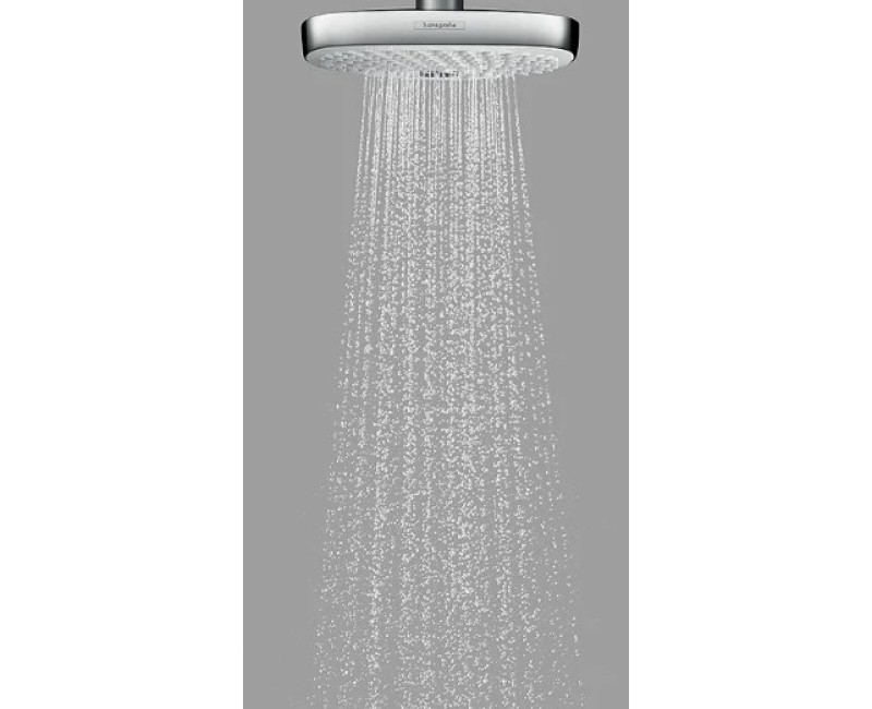 Dušas galva Hansgrohe Croma Select E, 18 cm, 2 plūsmas, hroms 26524000