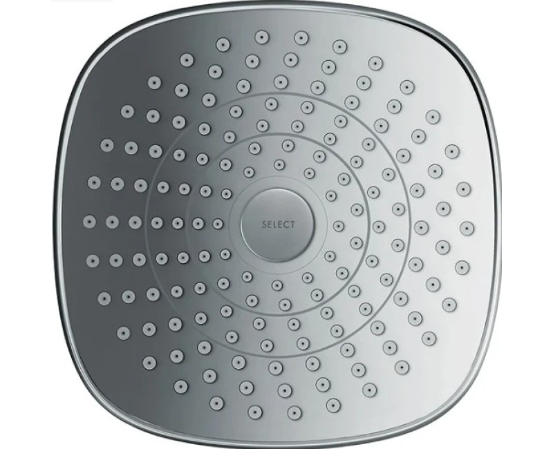 Dušas galva Hansgrohe Croma Select E, 18 cm, 2 plūsmas, hroms 26524000
