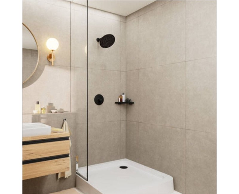 Dušas galva Hansgrohe Crometta S 24 cm, matēti melna 26723670
