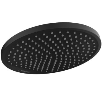 Душевая головка  Hansgrohe Crometta S 24 см, EcoSmart, матовый чёрный 26724670